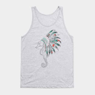 seahorse headdress Tank Top